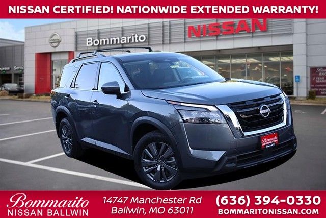 Gray (Gun Metallic) 2025 Nissan Pathfinder SUV / Crossover All-Wheel Drive 9-Speed Automatic