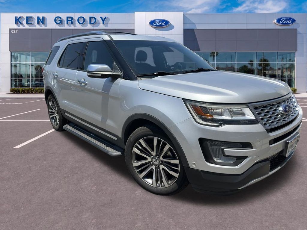 Ingot Silver 2016 Ford Explorer SUV / Crossover All-Wheel Drive 6-Speed Automatic