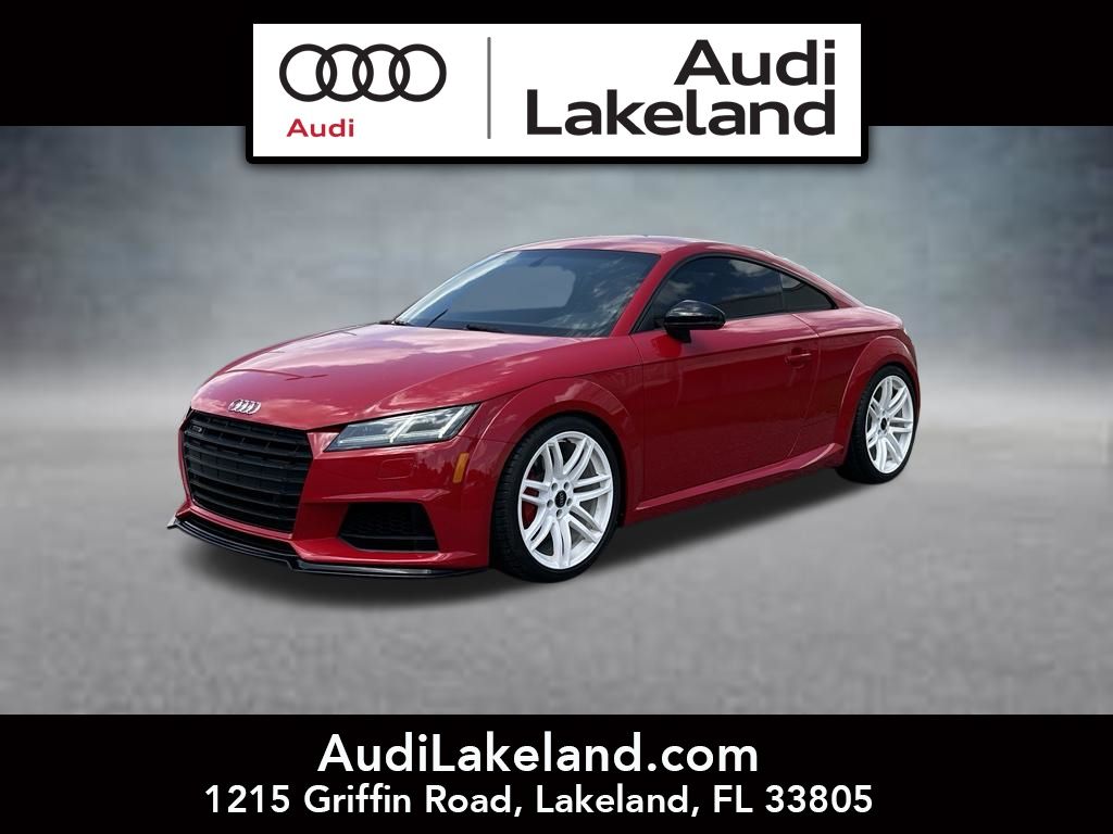 Orange (Tango Red) 2017 Audi TTS Coupe All-Wheel Drive 6-Speed Automatic