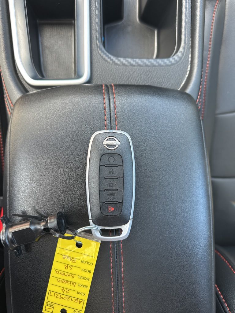2024 Electric Blue Metallic Nissan Sentra SR FWD Sedan