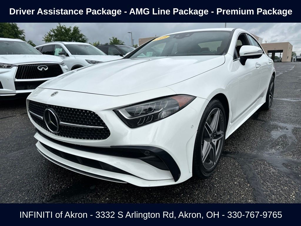 Polar White 2023 Mercedes-Benz CLS Coupe All-Wheel Drive 9-Speed Automatic