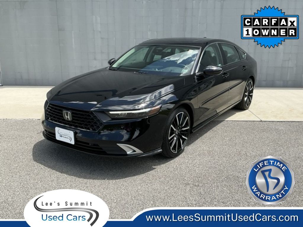 2024 Honda Accord Hybrid Sedan Front-Wheel Drive Continuously Variable Transmission
