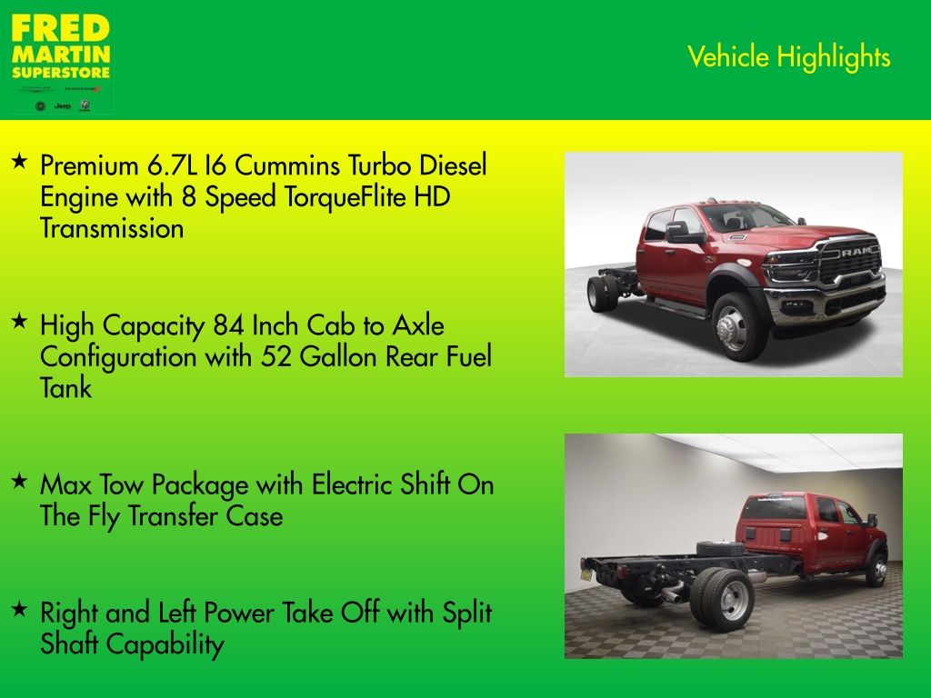 new 2026 Ram 5500HD car, priced at $73,466