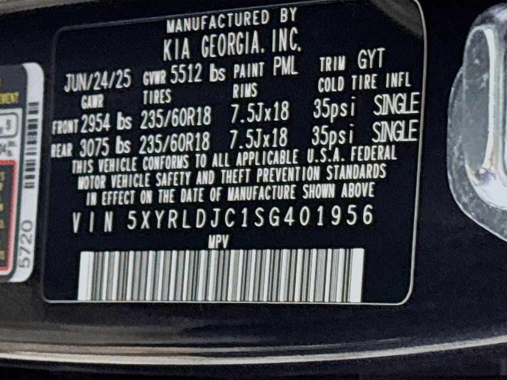 2025 Kia Sorento S