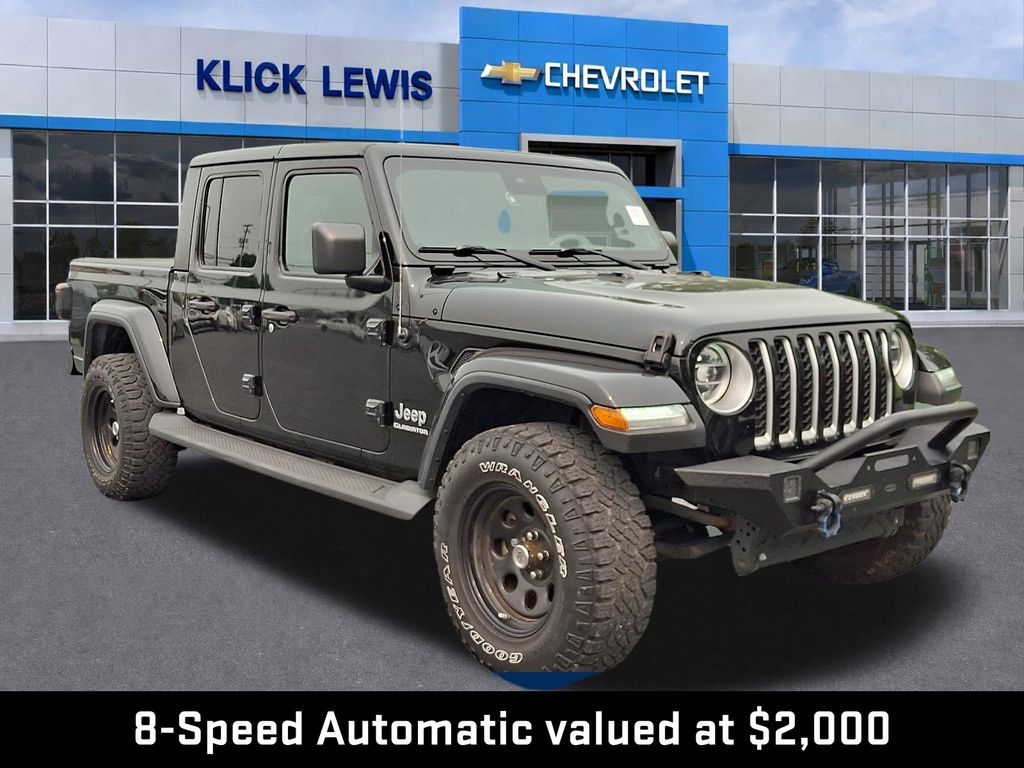 2020 Jeep Gladiator Overland Black at Klick Lewis Buick Chevrolet