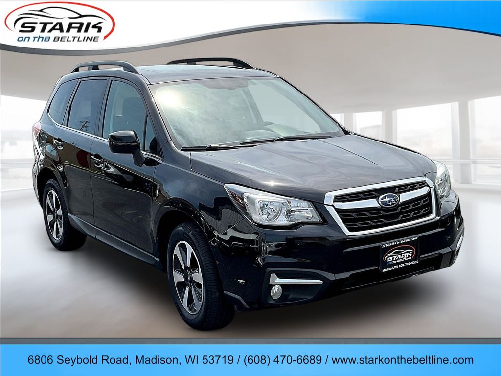 Crystal Black Silica 2018 Subaru Forester SUV / Crossover All-Wheel Drive Continuously Variable Transmission