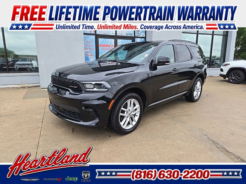 DB Black Crystal Clearcoat 2024 Dodge Durango SUV / Crossover All-Wheel Drive 8-Speed Automatic