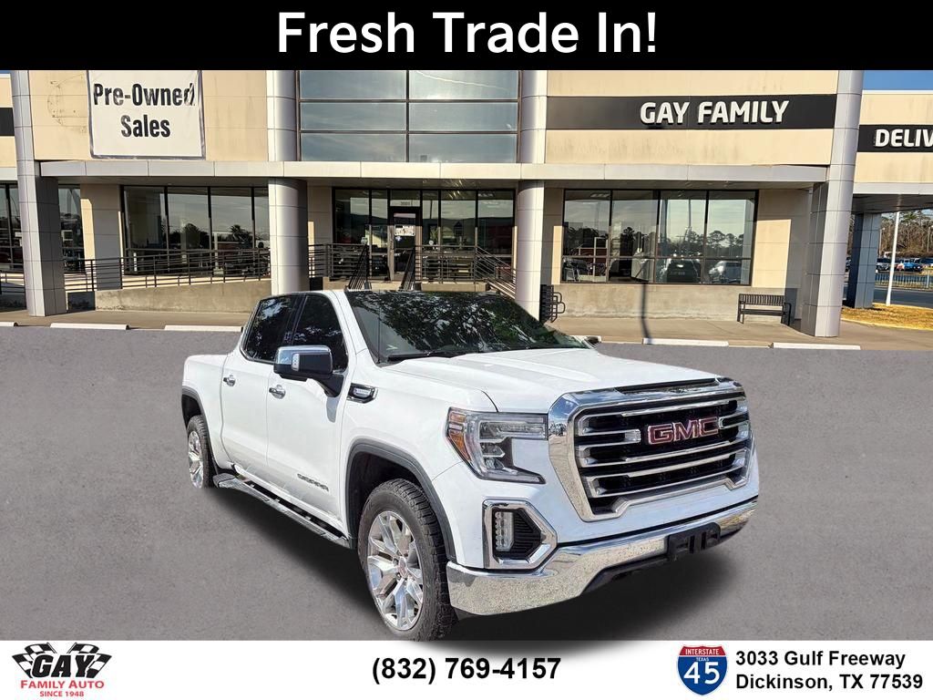 Summit White 2021 GMC Sierra 1500 Pickup Truck Four-Wheel Drive Automatic