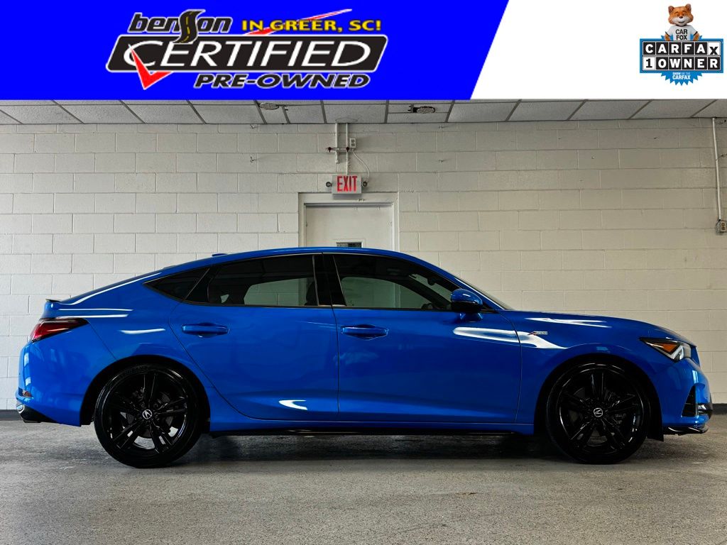 Double Apex Blue Pearl 2026 Acura Integra Sedan Front-Wheel Drive Continuously Variable Transmission