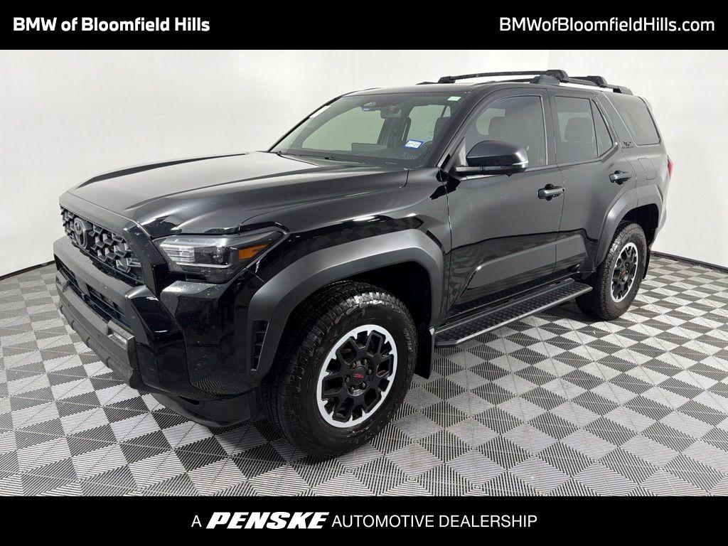 Black 2025 Toyota 4Runner SUV / Crossover Four-Wheel Drive 8-Speed Automatic