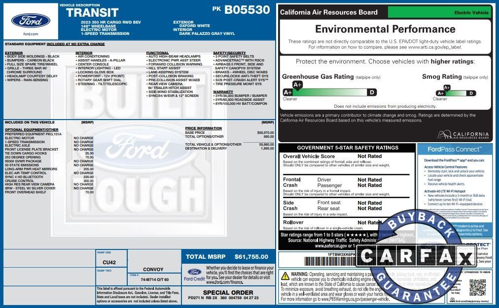2023 Ford E-Transit 350