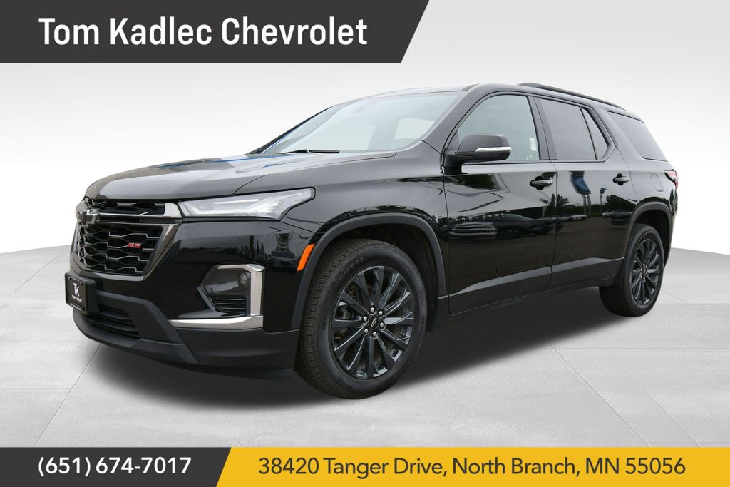 Black 2023 Chevrolet Traverse SUV / Crossover Four-Wheel Drive 9-Speed Automatic
