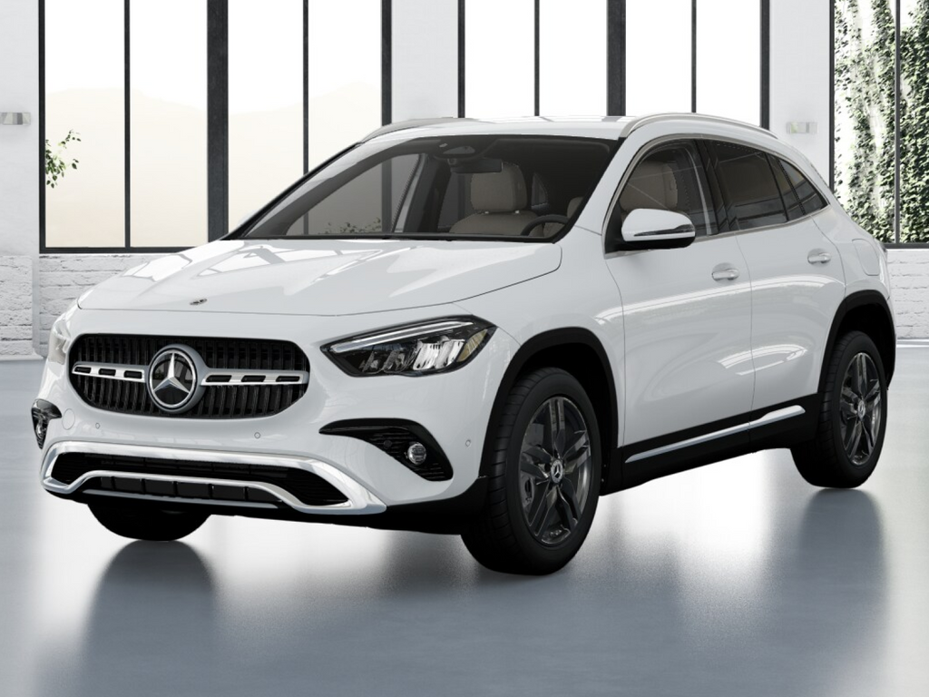 Polar White 2026 Mercedes-Benz GLA SUV / Crossover All-Wheel Drive 8-Speed Dual Clutch
