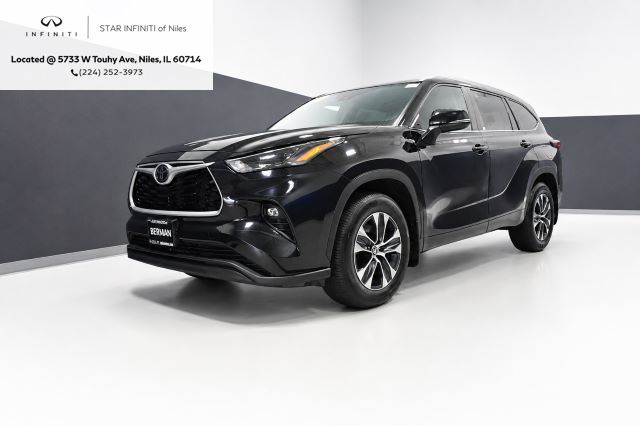 Midnight Black Metallic 2024 Toyota Highlander SUV / Crossover All-Wheel Drive 8-Speed Automatic