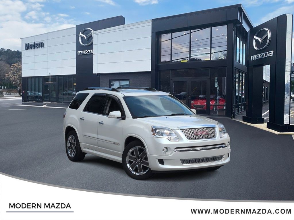 White Diamond Clearcoat 2012 GMC Acadia SUV / Crossover All-Wheel Drive 6-Speed Automatic Overdrive