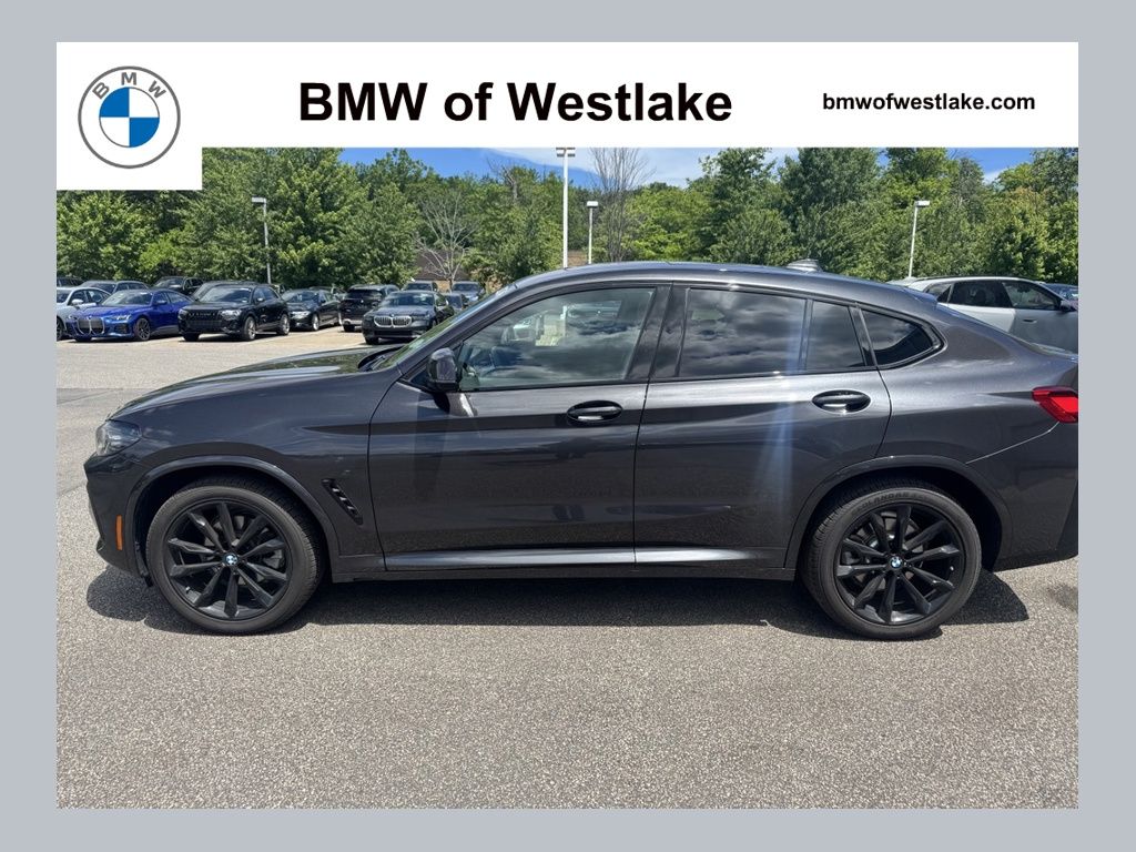 Gray (Dark Graphite) 2024 BMW X4 xDrive30i AWD SUV / Crossover All-Wheel Drive 8-Speed Automatic