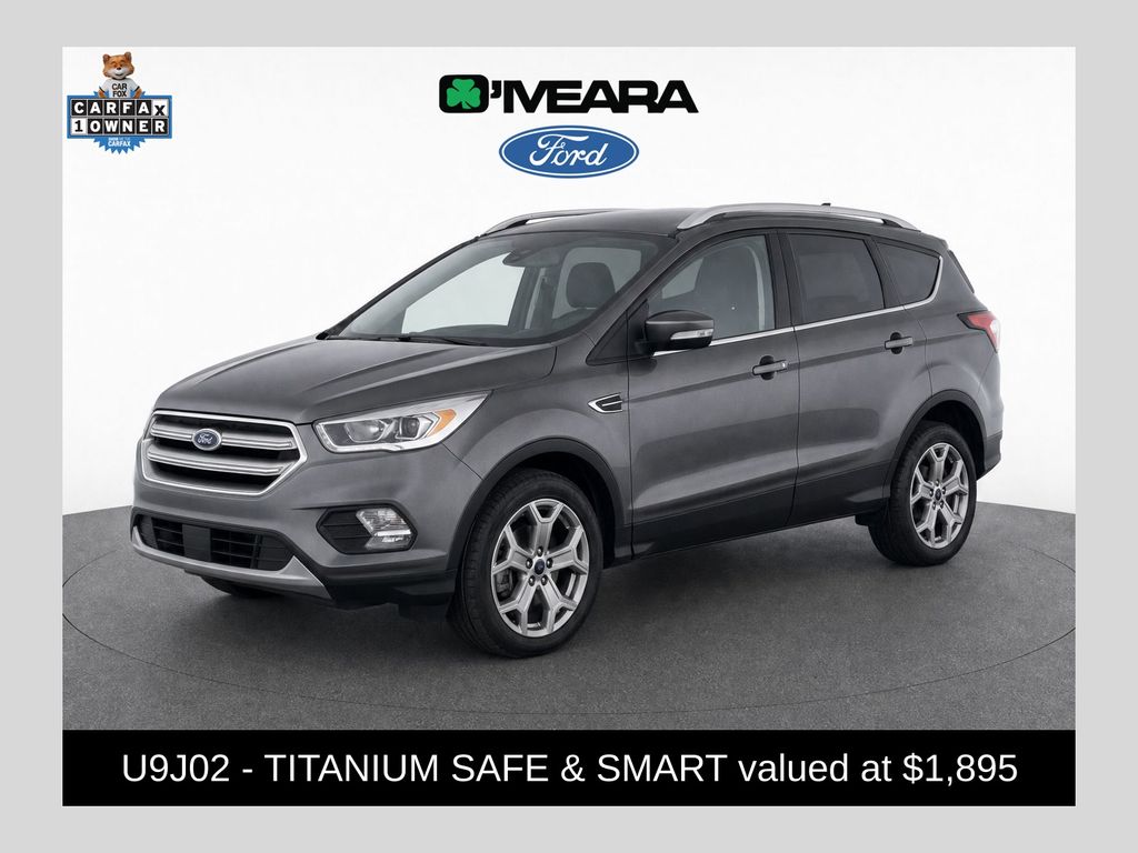 Gray (Magnetic) 2019 Ford Escape SUV / Crossover All-Wheel Drive 6-Speed Automatic