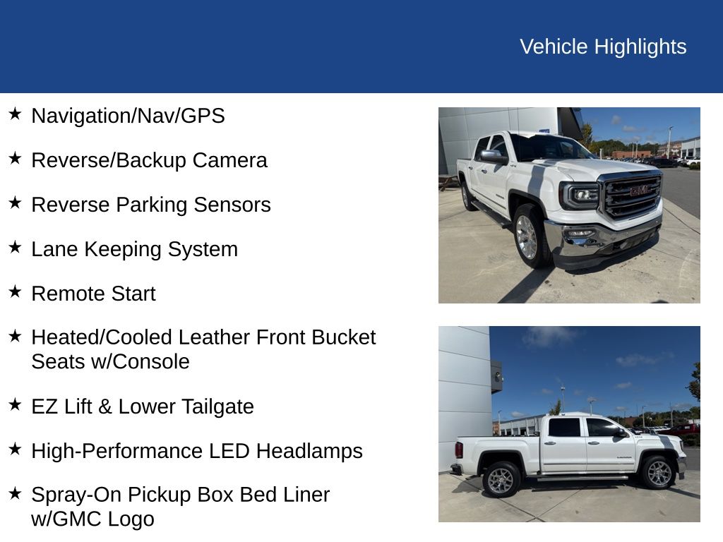 2018 GMC Sierra 1500 SLT