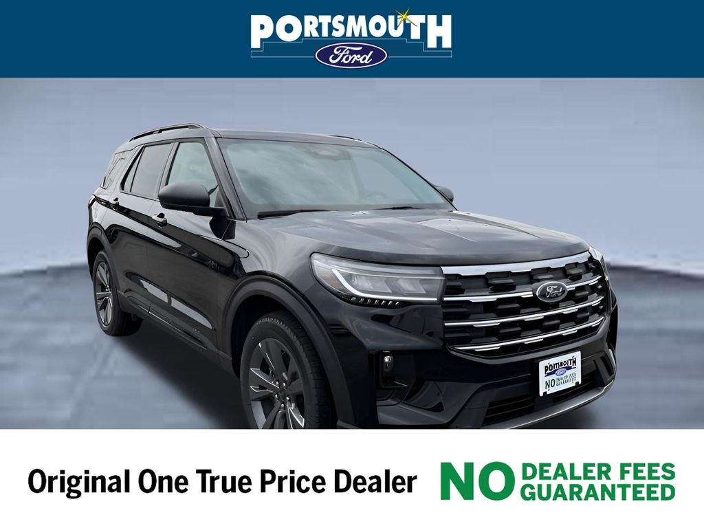 Agate Black Metallic 2026 Ford Explorer Active AWD SUV / Crossover All-Wheel Drive Automatic