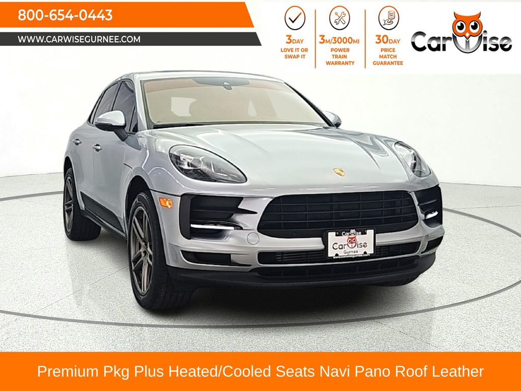 Silver 2019 Porsche Macan SUV / Crossover All-Wheel Drive 7-Speed Automatic