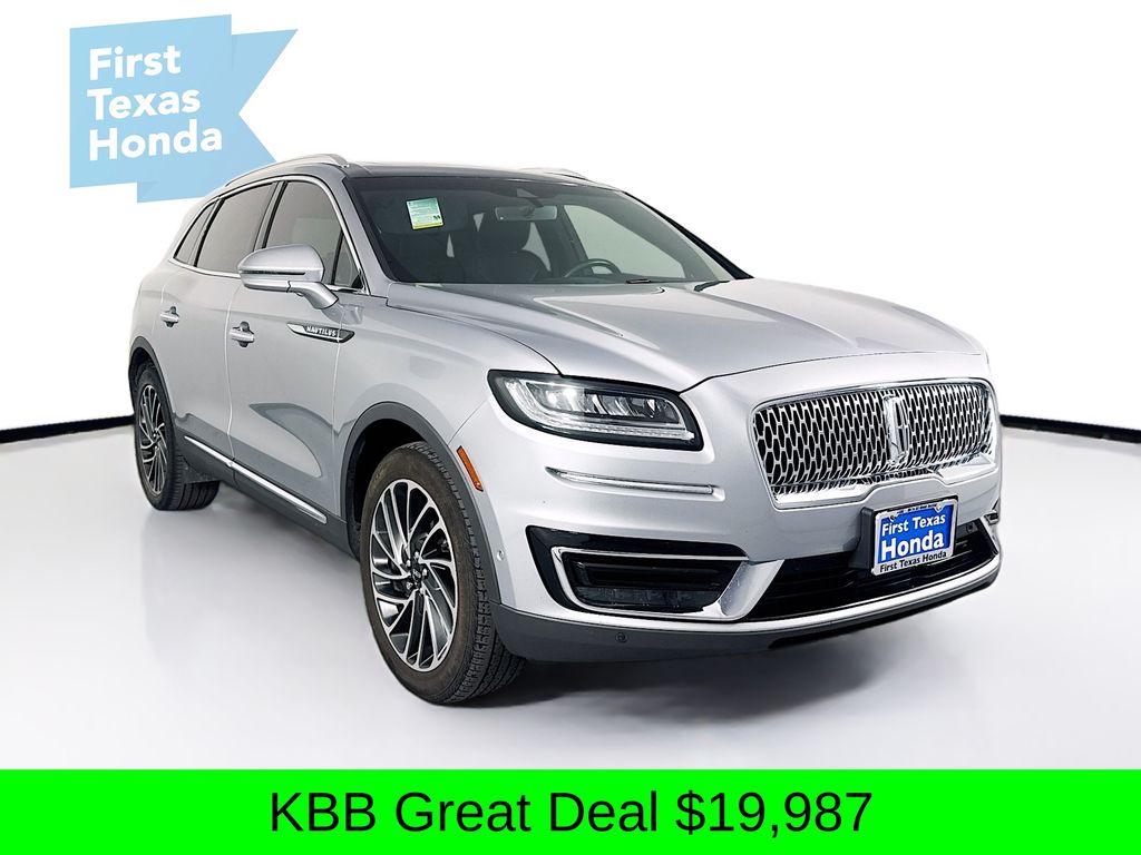 Used Car 2020 Lincoln Nautilus  Reserve For Sale Under $20,000 In Austin, Texas