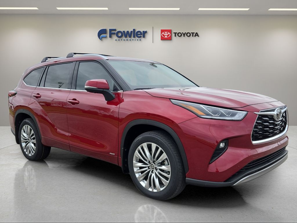 Red (Ruby Flare Pearl) 2026 Toyota Highlander Hybrid Platinum AWD SUV / Crossover All-Wheel Drive Continuously Variable Transmission