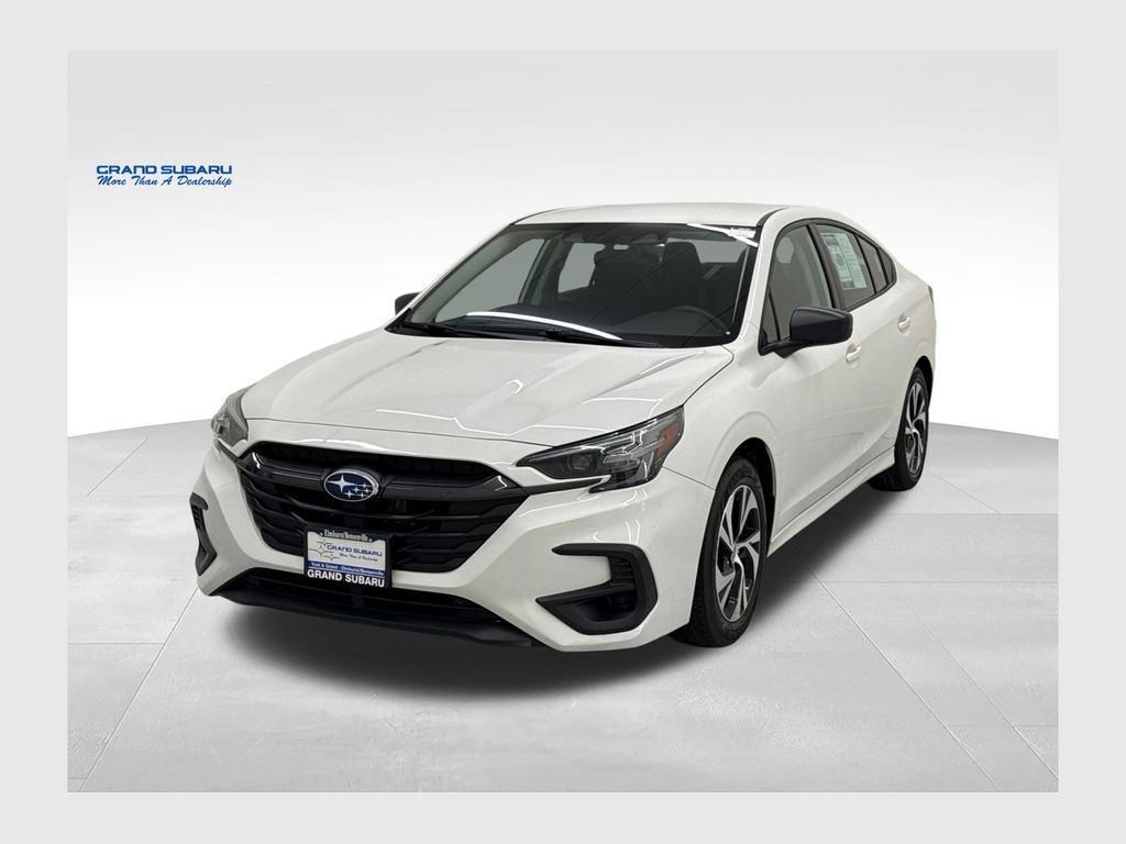 Crystal White Pearl 2024 Subaru Legacy Sedan All-Wheel Drive Continuously Variable Transmission