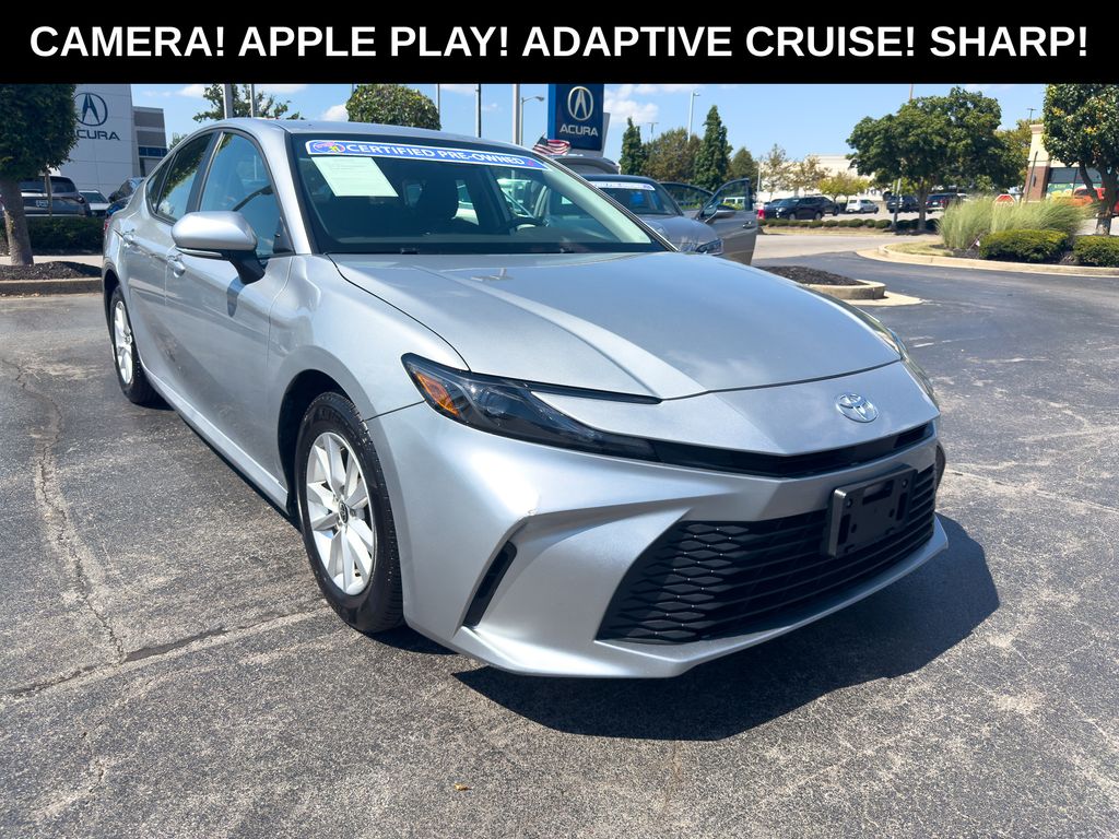 Celestial Silver Metallic 2025 Toyota Camry Sedan Front-Wheel Drive Continuously Variable Transmission