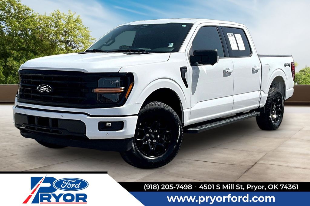 Oxford White 2025 Ford F-150 Pickup Truck Four-Wheel Drive Automatic