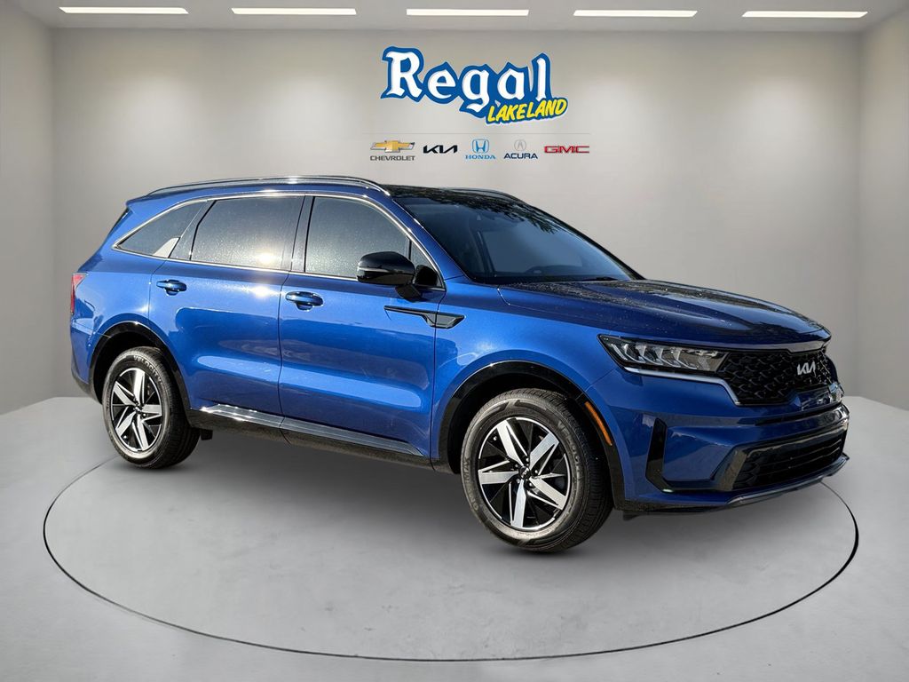 Sapphire Blue 2023 Kia Sorento S FWD SUV / Crossover Front-Wheel Drive 8-Speed Automatic