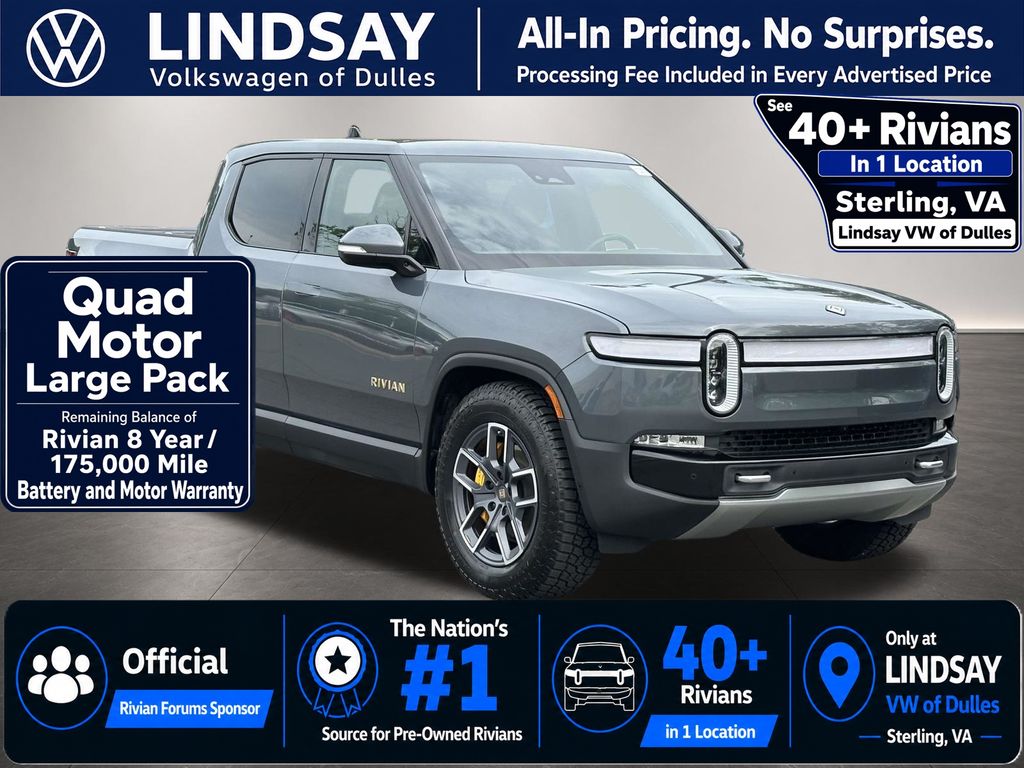 2022 Rivian R1T Launch Edition Crew Cab AWD