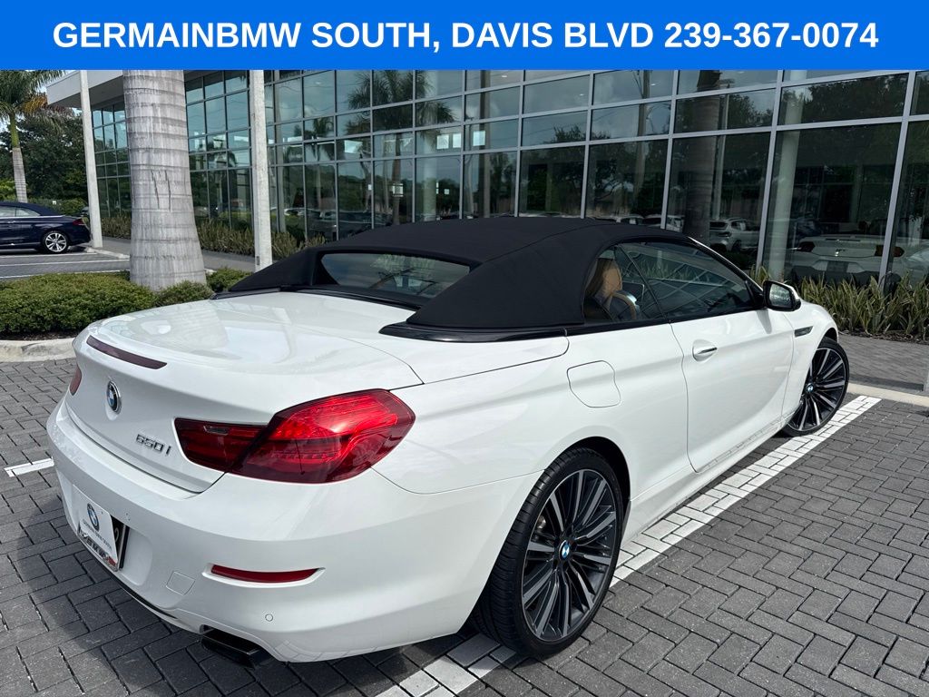 Used 2018 White BMW 650i image 6