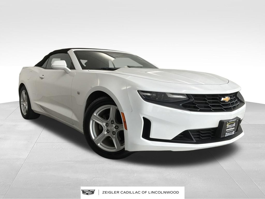 Summit White 2020 Chevrolet Camaro 1LT Convertible RWD Convertible Rear-Wheel Drive 8-Speed Automatic
