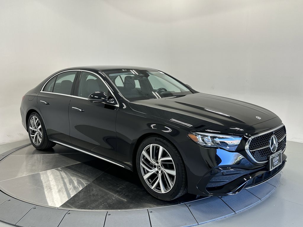 Black 2025 Mercedes-Benz E-Class E 350 RWD Sedan Rear-Wheel Drive 9-Speed Automatic