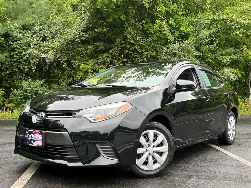 Black Sand 2015 Toyota Corolla Sedan Front-Wheel Drive Continuously Variable Transmission