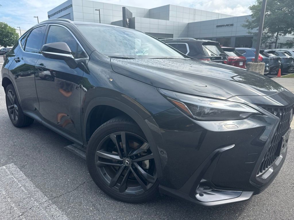 Black (Caviar) 2024 Lexus NX Hybrid SUV / Crossover All-Wheel Drive Continuously Variable Transmission