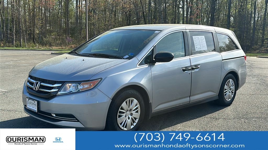 Lunar Silver Metallic 2016 Honda Odyssey LX FWD Minivan Front-Wheel Drive 6-Speed Automatic