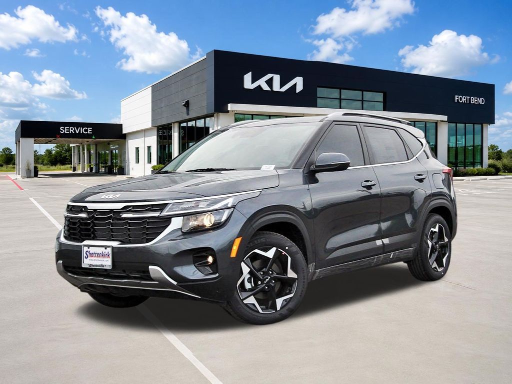 Gravity Gray 2026 Kia Seltos SUV / Crossover Front-Wheel Drive Continuously Variable Transmission