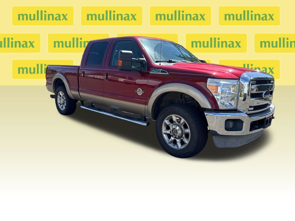 Ruby Red Metallic Tinted Clearcoat 2014 Ford F-250 Super Duty Pickup Truck Four-Wheel Drive 6-Speed Automatic Overdrive