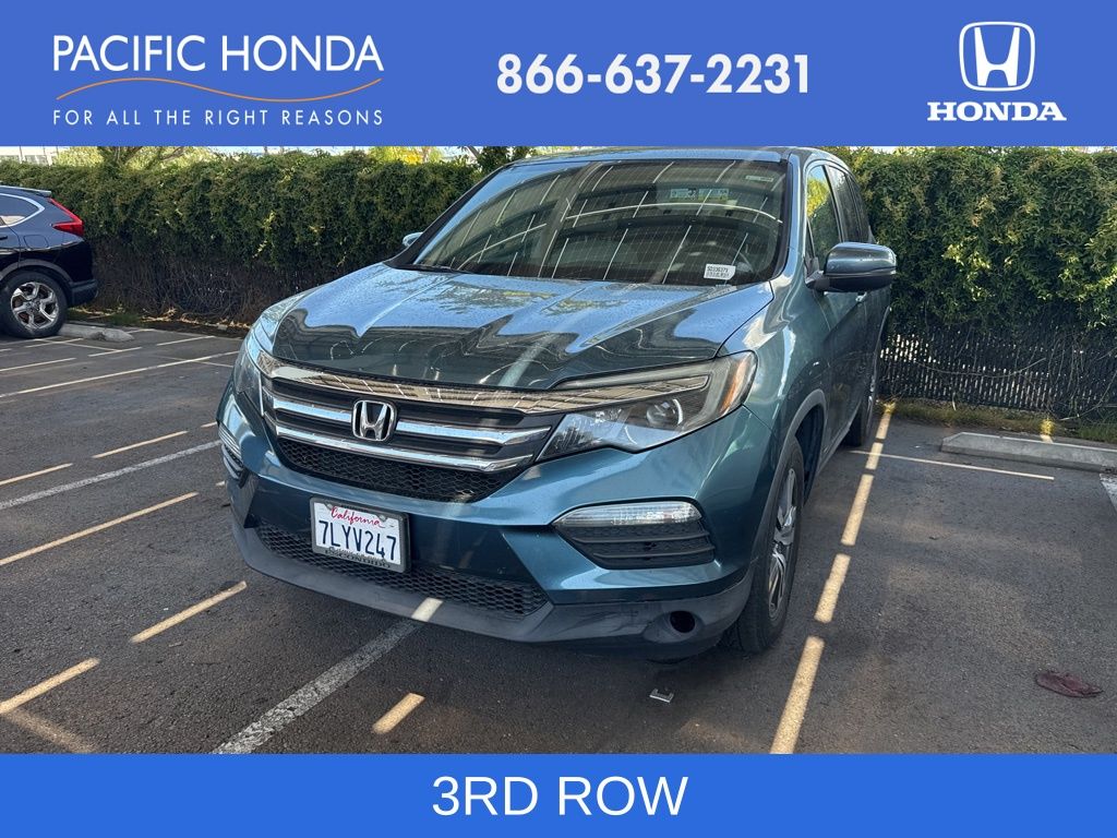 Gray (Steel Sapphire Metallic) 2016 Honda Pilot EX SUV / Crossover Front-Wheel Drive 6-Speed Automatic