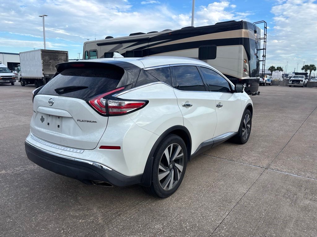 2017 Nissan Murano Platinum White at Bayway Cadillac of The Woodlands