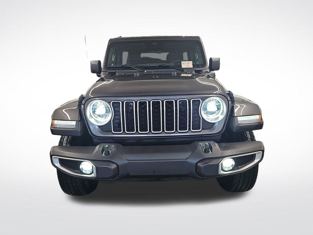 2025 Granite Crystal Metallic Clearcoat Jeep Wrangler Sahara 4xe 4X4 SUV