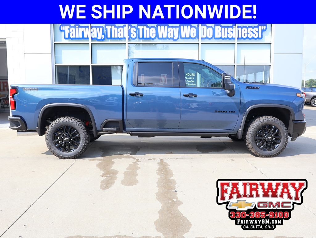 Lakeshore Blue Metallic 2026 Chevrolet Silverado 3500HD Pickup Truck Four-Wheel Drive Automatic