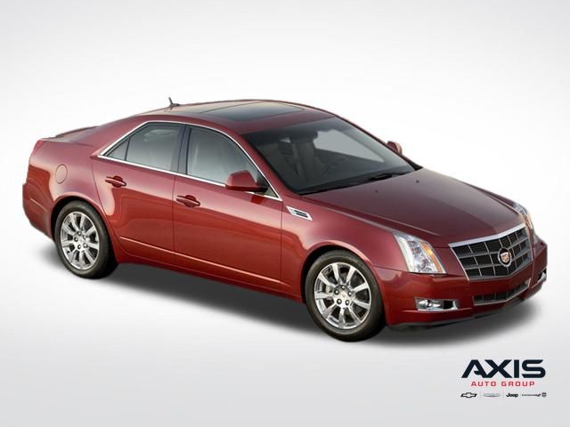 Crystal Red Tintcoat 2008 Cadillac CTS Sedan Rear-Wheel Drive 6-Speed Automatic