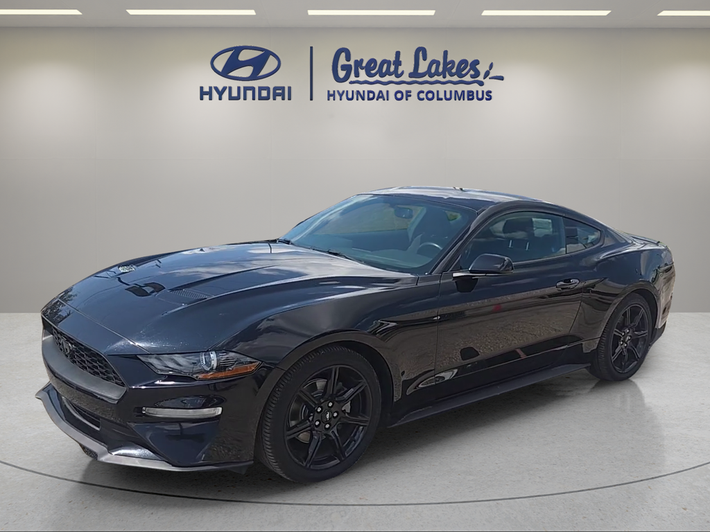 Shadow Black 2020 Ford Mustang Coupe Rear-Wheel Drive Automatic
