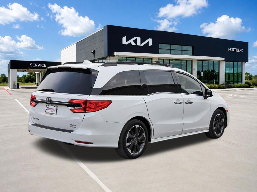 2023 Honda Odyssey Elite White at DeMontrond Automotive Group