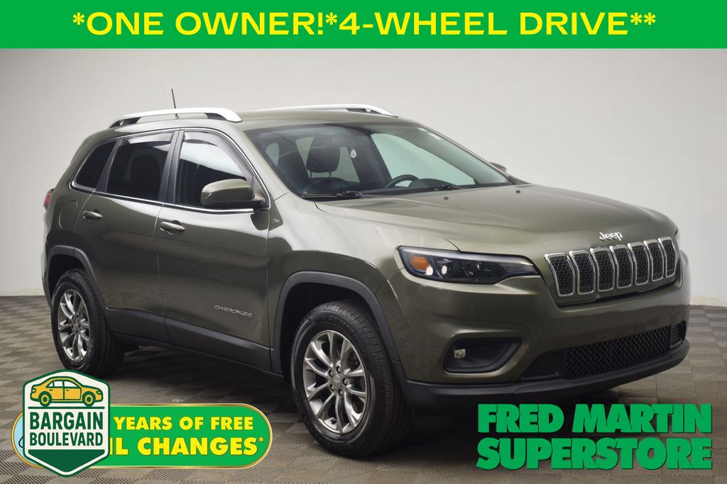 used 2019 Jeep Cherokee car, priced at $11,400