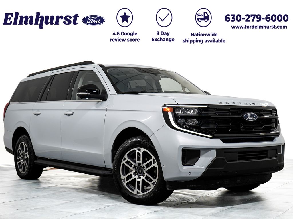 Silver Metallic 2025 Ford Expedition SUV / Crossover Four-Wheel Drive Automatic