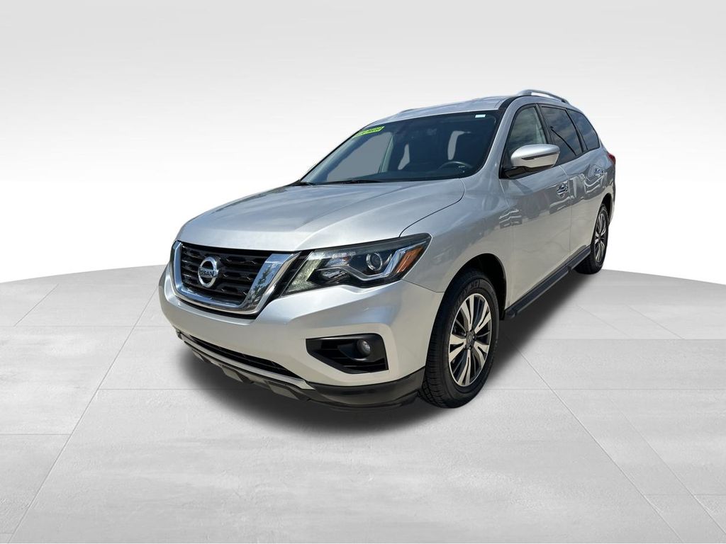 2017 Brilliant Silver Metallic Nissan Pathfinder SV FWD SUV