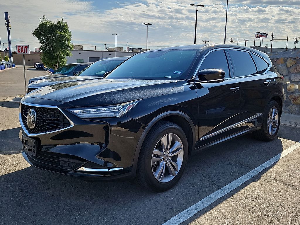 Black 2022 Acura MDX SUV / Crossover All-Wheel Drive Automatic